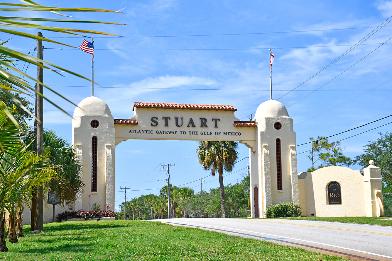 Stuart Welcome Arch Stuart – Discover Treasure Coast
